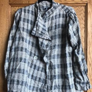 A linen Fenini jacket